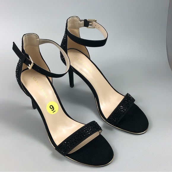 Marc Fisher Betye Rhinestones Pump Sandals - Picture 5 of 11